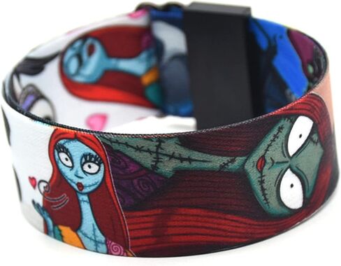 TLDXDOU كابوس الهالوين قبل سوار رعب عيد الميلاد، سوار معصم قابل للتعديل على شكل رسوم متحركة للنساء والرجال والفتيات والفتيان in Kuwait