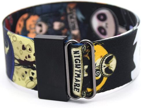 TLDXDOU كابوس الهالوين قبل سوار رعب عيد الميلاد، سوار معصم قابل للتعديل على شكل رسوم متحركة للنساء والرجال والفتيات والفتيان in Kuwait