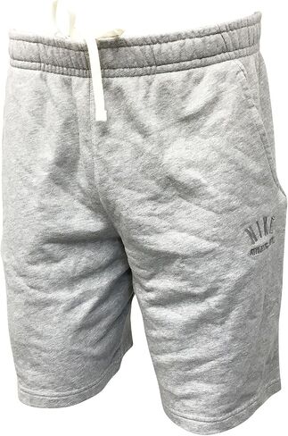 شورت رياضي رجالي من Nike Sportswear Club Fleece French Terry بطول الركبة، رمادي DZ3061 (كبير) in Saudi Arabia