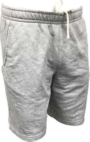 شورت رياضي رجالي من Nike Sportswear Club Fleece French Terry بطول الركبة، رمادي DZ3061 (كبير) in Saudi Arabia