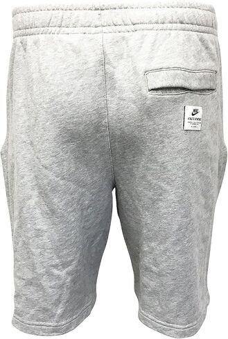شورت رياضي رجالي من Nike Sportswear Club Fleece French Terry بطول الركبة، رمادي DZ3061 (كبير) in Saudi Arabia