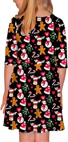 Remimi Girls Summer Sleeveless Dress Tropical Holiday Skater Twirly Dresses 3-14 Years in Saudi Arabia