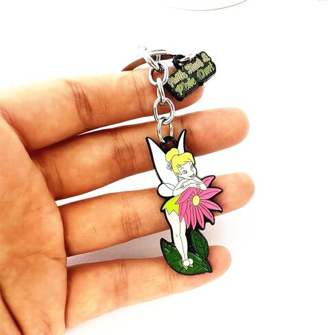 CHEIHENG Tinker Bell Metal Keychain Anime Cosplay TinkerBell Keychain Gifts for Girl Woman Men in Kuwait