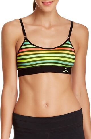 Balanced Tech Printed Performance Seamless Sports Bra in Saudi Arabia