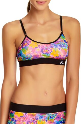 Balanced Tech Printed Performance Seamless Sports Bra in Saudi Arabia