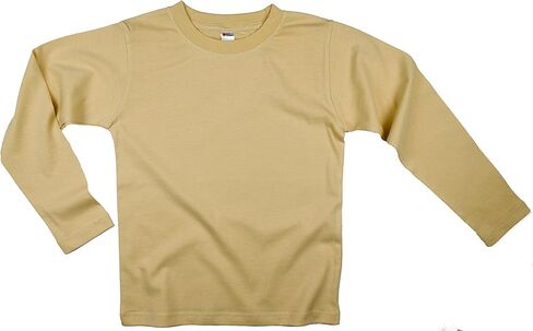 Earth Elements Little Kids'/Toddlers' Long Sleeve T-Shirt 6T Nude in Saudi Arabia