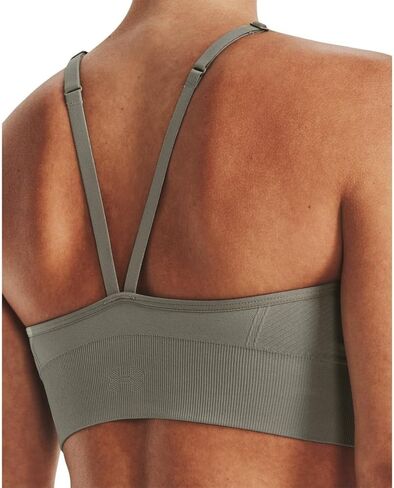 Under Armour Train Seamless Low Impact Bra for Women - Pure Polyester Construction - Sweat-Wicking Fabric in Kuwait
