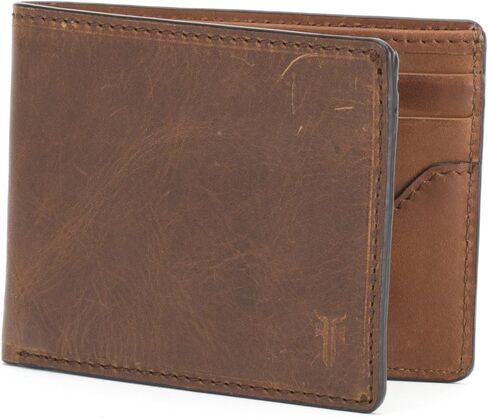 FRYE Men's Logan Slim Id Billfold, Cognac, One Size in Saudi Arabia