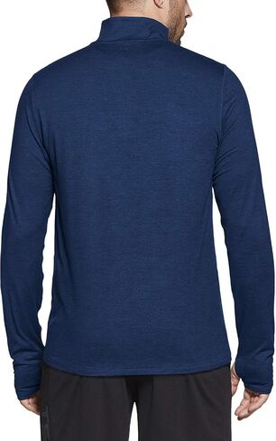 TSLA Men's 1/4 Zip Pullover Long Sleeve Shirt, Athletic Quarter Zip T-Shirt, Performance Running Top in Saudi Arabia