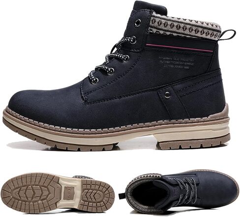 حذاء AX BOXING للسيدات للمشي لمسافات طويلة مضاد للانزلاق أحذية الثلوج مقاومة للماء أحذية الشتاء الدافئة للعمل في الهواء الطلق in Kuwait