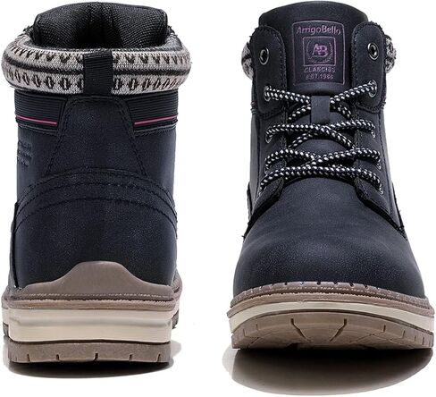 حذاء AX BOXING للسيدات للمشي لمسافات طويلة مضاد للانزلاق أحذية الثلوج مقاومة للماء أحذية الشتاء الدافئة للعمل في الهواء الطلق in Kuwait