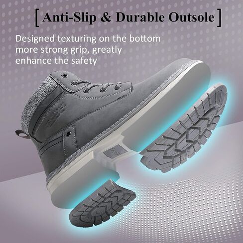 حذاء AX BOXING للسيدات للمشي لمسافات طويلة مضاد للانزلاق أحذية الثلوج مقاومة للماء أحذية الشتاء الدافئة للعمل في الهواء الطلق in Kuwait