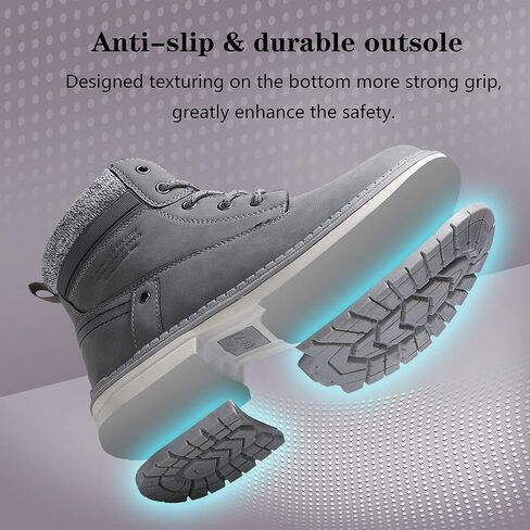 حذاء AX BOXING للسيدات للمشي لمسافات طويلة مضاد للانزلاق أحذية الثلوج مقاومة للماء أحذية الشتاء الدافئة للعمل في الهواء الطلق in Kuwait