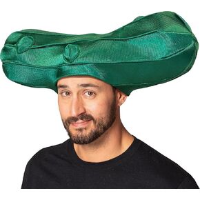 قبعة Rasta Imposta Pickle Hat إكسسوار أزياء الشبت والخيار Gherkin وقبعات وأزياء أغطية الرأس، مقاس واحد للبالغين in Saudi Arabia