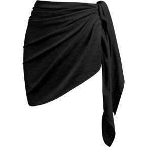AI'MAGE المرأة Sarong Coverups بيكيني يلتف شير التستر تنورة صوفية العيينة أغطية لملابس السباحة S-3XL