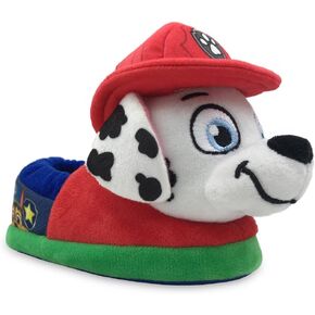 Paw Patrol Toddler Boys Slipper Shoes 3D Plush Head (Large 9-10) in Kuwait