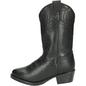 Smoky Mountain Boots | Denver Series | Youth Western Boot | Western Toe | Genuine Leather | PVC Sole & Western Heel | Leather Upper & Man-Made Lining in Saudi Arabia