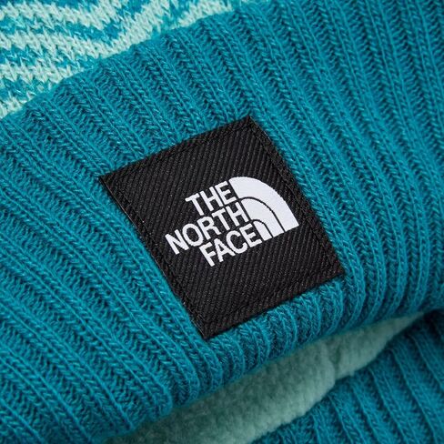 THE NORTH FACE Youth Girls Chevron Pom Beanie Lined Hat in Saudi Arabia
