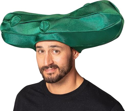 Rasta Imposta Pickle Hat Costume Accessory Dill Cucumber Gherkin Accessories Hats Headwear Costumes, Adult One Size in Saudi Arabia