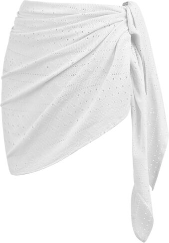 AI'MAGE المرأة Sarong Coverups بيكيني يلتف شير التستر تنورة صوفية العيينة أغطية لملابس السباحة S-3XL in Kuwait