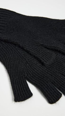 Vince Men's Cashmere Blend Rib Knit Fingerless Gloves in Saudi Arabia