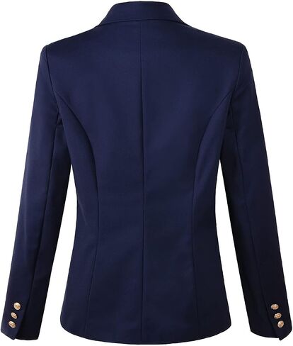 Womens Double Breasted Blazer Ladies Jacket Work Suit in Saudi Arabia