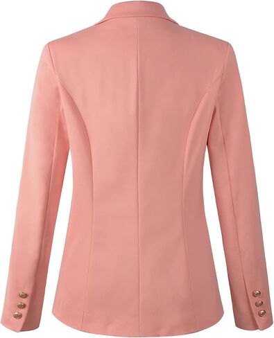 Womens Double Breasted Blazer Ladies Jacket Work Suit in Saudi Arabia
