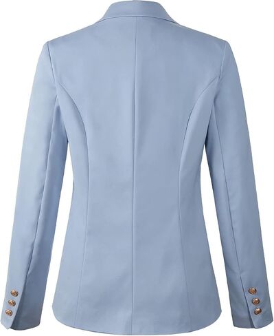 Womens Double Breasted Blazer Ladies Jacket Work Suit in Saudi Arabia