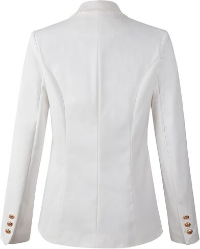 Womens Double Breasted Blazer Ladies Jacket Work Suit in Saudi Arabia