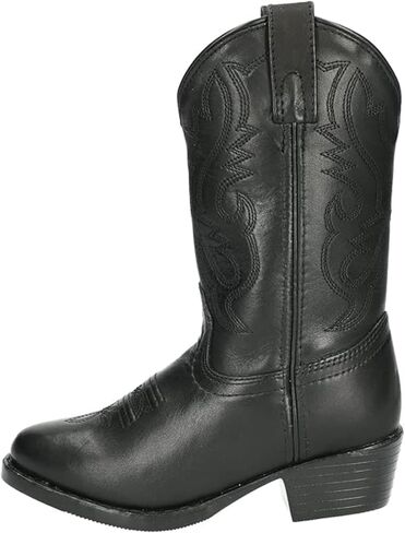 Smoky Mountain Boots | Denver Series | Youth Western Boot | Western Toe | Genuine Leather | PVC Sole & Western Heel | Leather Upper & Man-Made Lining in Saudi Arabia
