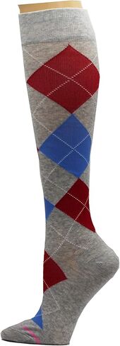 مجموعة جوارب كومبو الضاغطة للسيدات من دكتور موشن للكاحل والركبة مع دعم للقوس، 4 أزواج in Kuwait