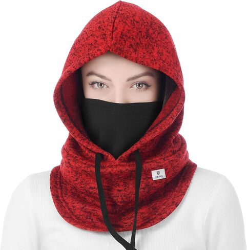 Balaclava Winter Hat Facial Neck Warmer Mask, Sporty Street Fashion Skiing in Saudi Arabia