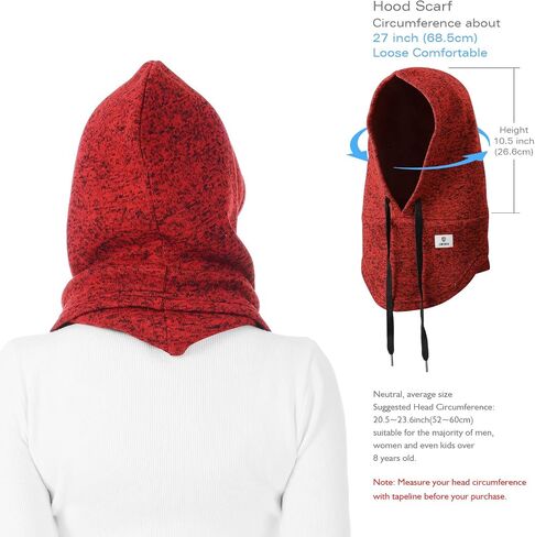 Balaclava Winter Hat Facial Neck Warmer Mask, Sporty Street Fashion Skiing in Saudi Arabia
