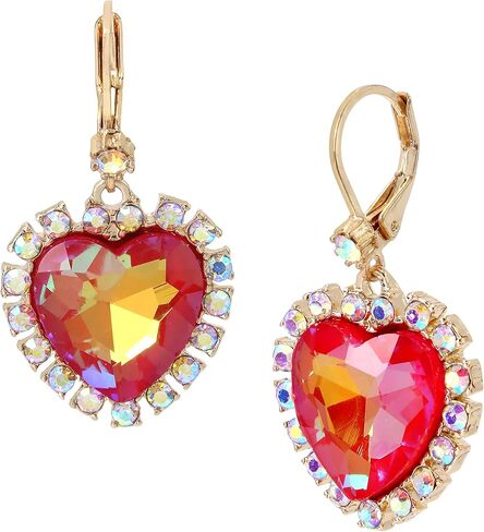 Heart Drop Earrings in Saudi Arabia