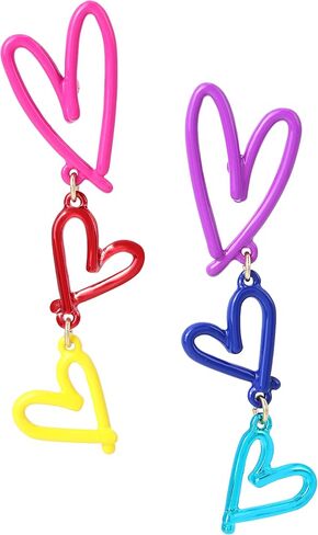 Heart Drop Earrings in Saudi Arabia