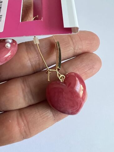 Heart Drop Earrings in Saudi Arabia