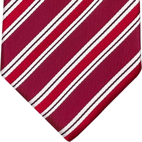 Retreez Preppy Stripe Pattern Woven Microfiber Men's Tie Necktie - 5 Colors in Saudi Arabia