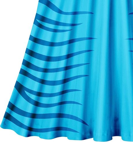 فستان الأميرة للفتيات الصغيرات للأطفال بنمط كرتوني لطيف وأكمام مكشكشة من 4 إلى 10 سنوات in Kuwait