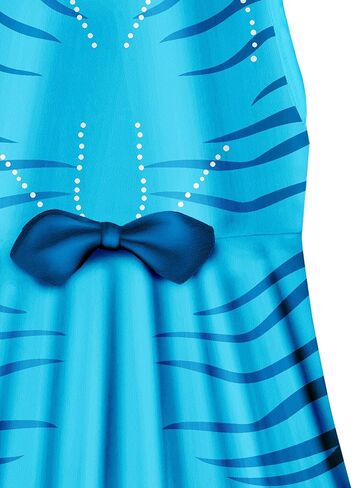 فستان الأميرة للفتيات الصغيرات للأطفال بنمط كرتوني لطيف وأكمام مكشكشة من 4 إلى 10 سنوات in Kuwait