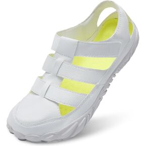 L-RUN Flat Sandals Barefoot Platform Shoes Athletic Sports Sandals Walking Shoes for Women Men Indoor Outdoor Sneaker