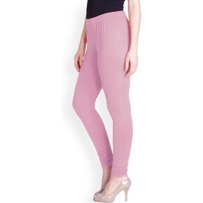 ladyline Extra Long Churidar Leggings Plain Cotton Indian Yoga Workout Pants for Women in Kuwait