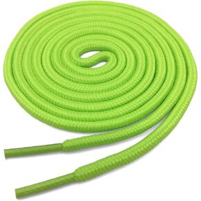 YJRVFINE Round Athletic Shoelaces Boot Shoe Lace String 2 Pair