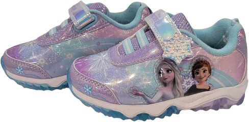 Disney Frozen 2 Girl's Lighted Athletic Sneaker (Toddler/Little Kid) in Kuwait