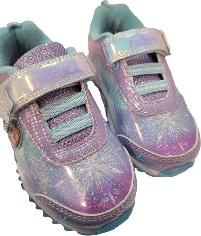 Disney Frozen 2 Girl's Lighted Athletic Sneaker (Toddler/Little Kid) in Kuwait