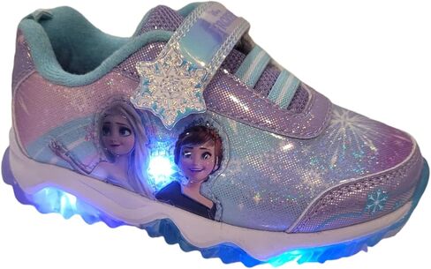 Disney Frozen 2 Girl's Lighted Athletic Sneaker (Toddler/Little Kid) in Kuwait