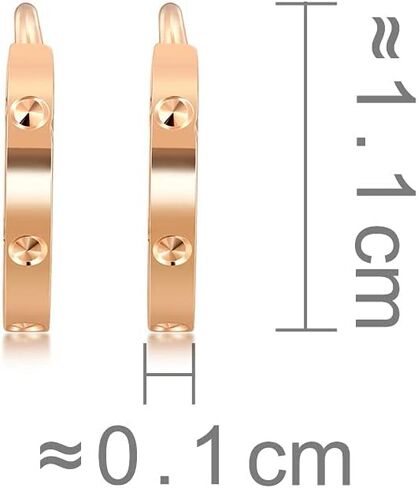 CHOW SANG SANG Delicate Gold 18K Rose Gold Intertwined Hoops, Hoops Earring Necklace for Women and Girls 91979N 91979E 91978E in Saudi Arabia