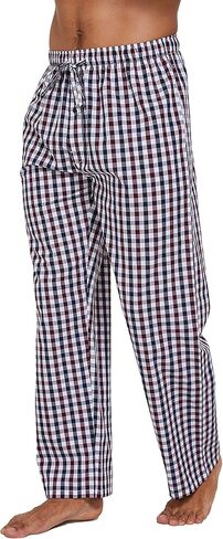 بنطال بيجامة نوم منسوج للرجال من YINC من قماش البوبلين مع جيوب in Kuwait