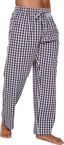 بنطال بيجامة نوم منسوج للرجال من YINC من قماش البوبلين مع جيوب in Kuwait