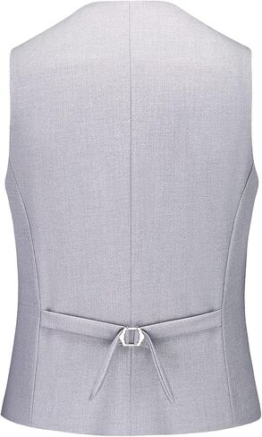 MOGU Mens 3 Piece Dress Suit Slim Fit One Button Side Vents Tuxedo in Kuwait