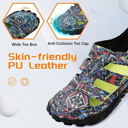 صنادل L-RUN مسطحة أحذية حافي القدمين صنادل رياضية رياضية أحذية المشي للنساء والرجال أحذية رياضية داخلية وخارجية in Kuwait